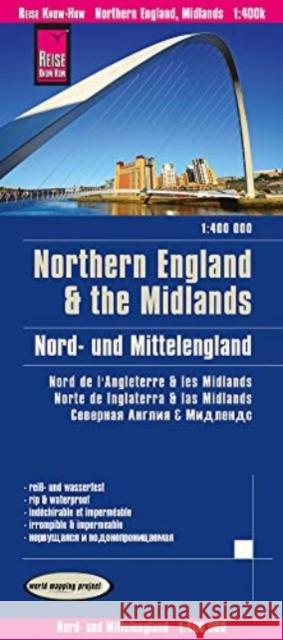 England North & Midlands: 2022    9783831774364 Reise Know-How Verlag Peter Rump GmbH - książka