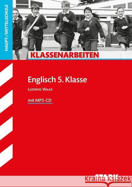 Englisch 5. Klasse, Haupt-/Mittelschule, m. MP3-CD Waas, Ludwig 9783849030612 Stark - książka