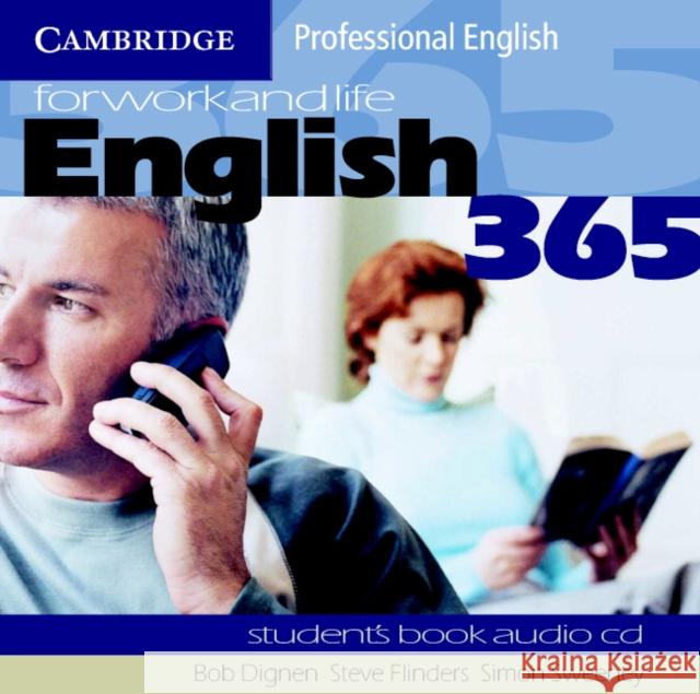 English365 1 Audio CD Set (2 Cds): For Work and Life Dignen, Bob 9780521753661 Cambridge University Press - książka