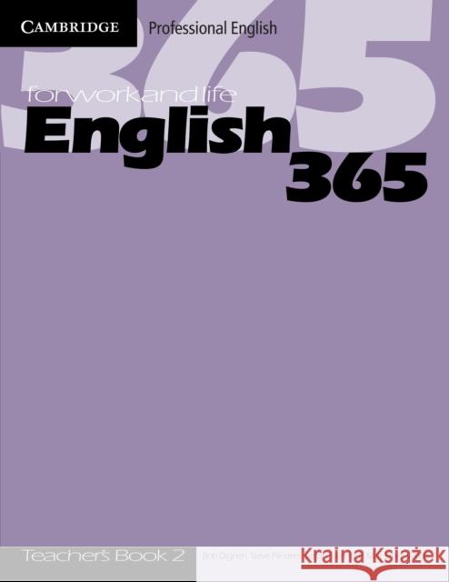 English365 2 Teacher's Guide Bob Dignen Steve Flinders Simon Sweeney 9780521753685 Cambridge University Press - książka