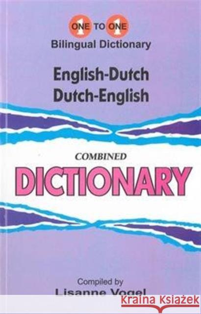 English-Dutch & Dutch-English One-to-One Dictionary. Script & Roman  9781908357687 IBS Books - książka
