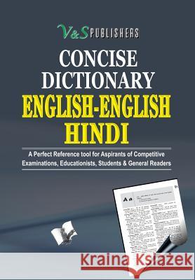 English English Hindi Dictionary (Hb) Editorial Board 9789350571439 V&s Publishers - książka