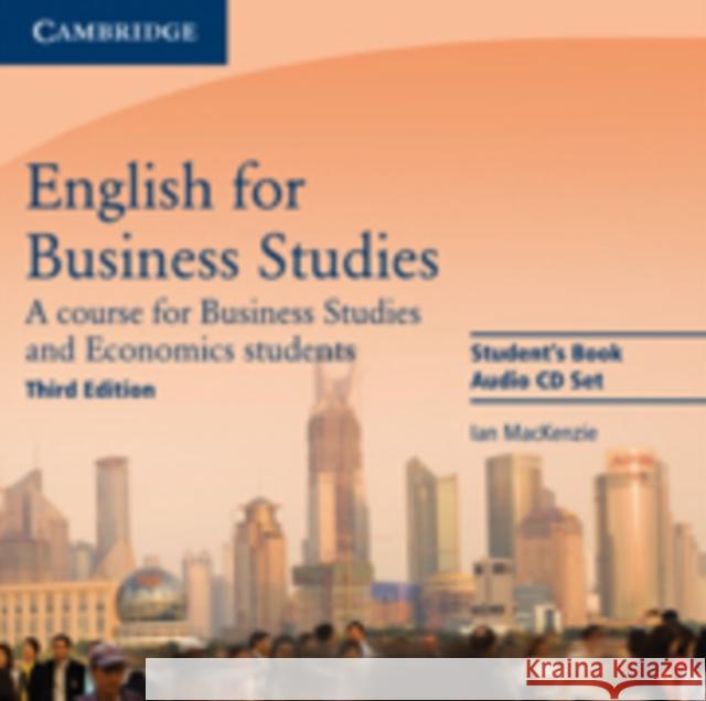 English for Business Studies: A Course for Business Studies and Economics Students MacKenzie, Ian 9780521743433  - książka