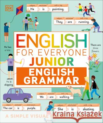 English for Everyone Junior English Grammar: A Simple Visual Guide to English Dk 9780744060188 DK Publishing (Dorling Kindersley) - książka