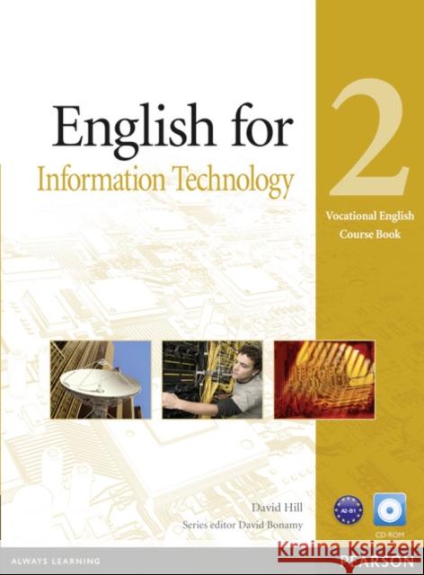 English for IT 2 SB+CD PEARSON Hill, David 9781408269909  - książka