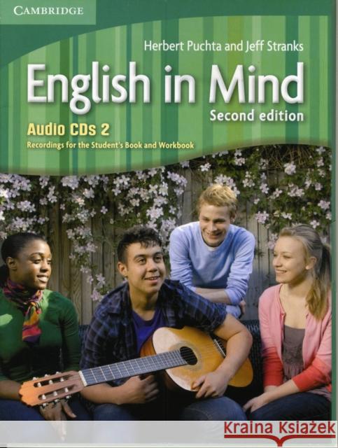 English in Mind Level 2 Audio CDs (3) Puchta Herbert Stranks Jeff 9780521183369  - książka