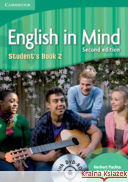 English in Mind Level 2 Student's Book with DVD-ROM Jeff Stranks 9780521156097 Cambridge University Press - książka