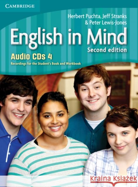English in Mind Level 4 Audio CDs (4) Herbert Puchta, Jeff Stranks, Peter Lewis-Jones 9780521184519 Cambridge University Press - książka
