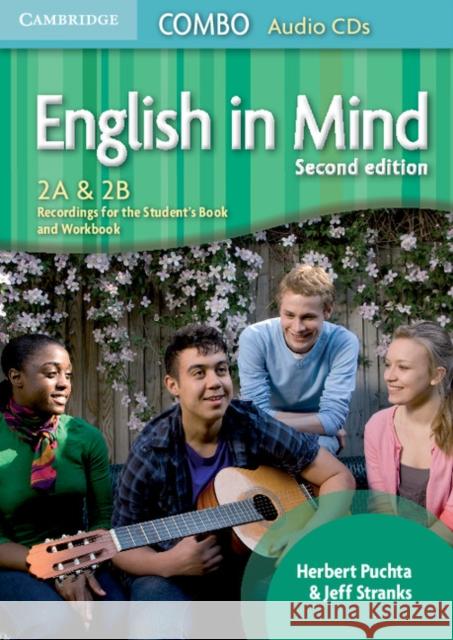 English in Mind Levels 2A and 2B Combo Audio CDs (3) Herbert Puchta 9780521183222  - książka