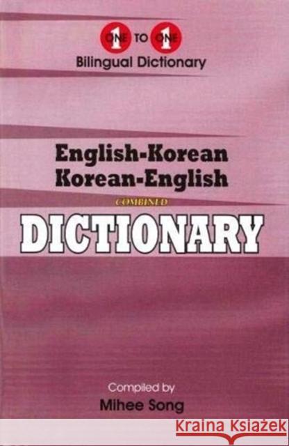 English-Korean & Korean-English One-to-One Dictionary (exam-suitable) M Song 9781912826056 IBS Books - książka