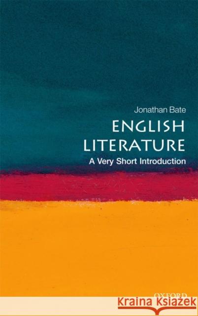 English Literature: A Very Short Introduction Jonathan Bate 9780199569267 Oxford University Press - książka