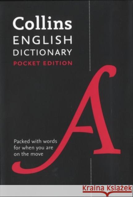 English Pocket Dictionary: The Perfect Portable English Dictionary Collins Dictionaries 9780008141806 HarperCollins Publishers - książka