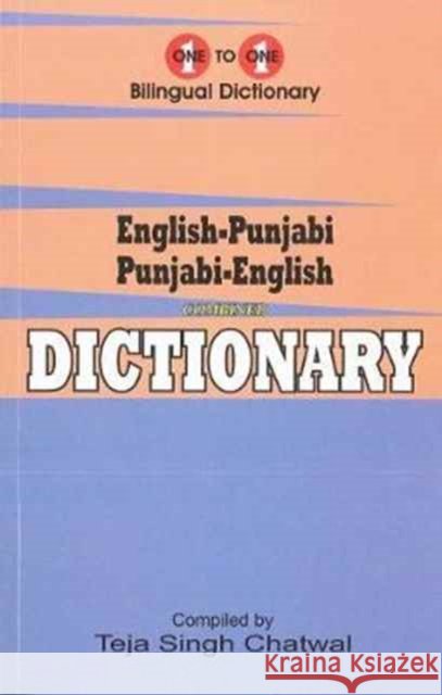 English-Punjabi & Punjabi-English One-to-One Dictionary. Exam Suitable: Script & Roman T. S. Chatwal 9781908357922 IBS Books - książka