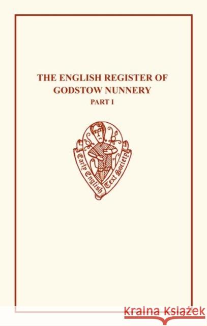 English Register of Godstow I  9780859918770 Early English Text Society - książka