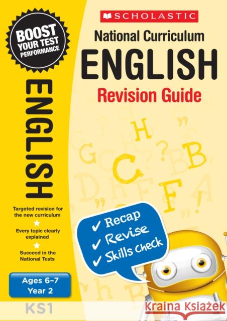 English Revision Guide - Year 2 Lesley Fletcher, Graham Fletcher 9781407159140 Scholastic - książka