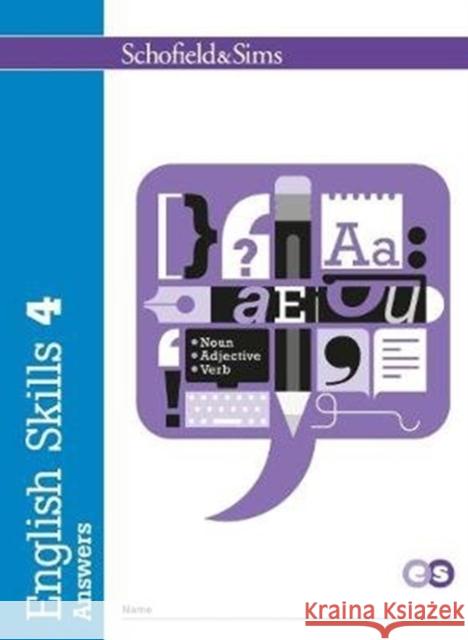 English Skills 4 Answers Carol Matchett, Peter Grundy 9780721714110 Schofield & Sims Ltd - książka