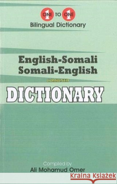English-Somali & Somali-English One-to-One Dictionary A.M. Omer 9781912826100 IBS Books - książka