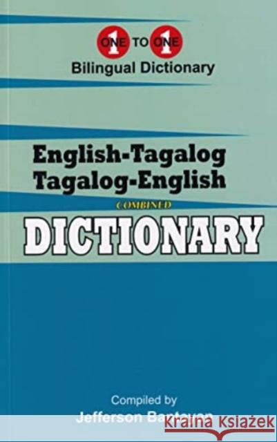 English-Tagalog & Tagalog-English One-to-One Dictionary Jefferson Bantayan 9781912826476 Star Foreign Language Books - książka