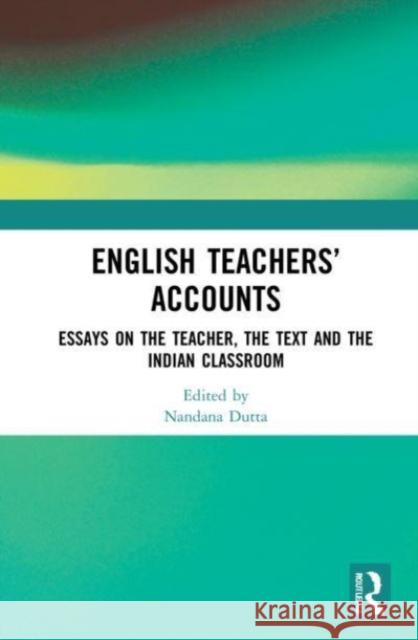 English Teachers' Accounts  9780367704193 Taylor & Francis Ltd - książka