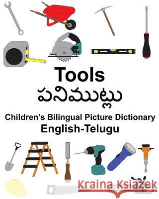English-Telugu Tools Children's Bilingual Picture Dictionary Richard Carlso Suzanne Carlson 9781986016803 Createspace Independent Publishing Platform - książka
