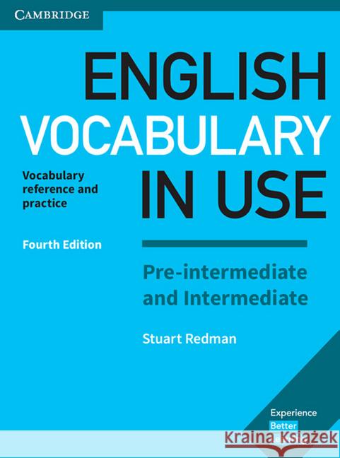 English Vocabulary in Use Pre-intermediate and Intermediate 4th Edition : Book with answers  9783125410183 Cambridge University Press - książka