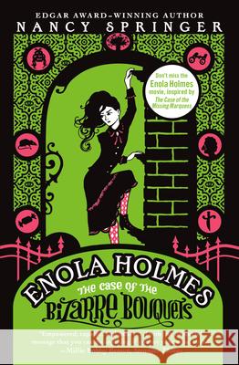 Enola Holmes: The Case of the Bizarre Bouquets Springer, Nancy 9780142413906 Puffin Books - książka