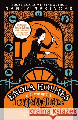 Enola Holmes: The Case of the Disappearing Duchess Springer, Nancy 9780593621929 Puffin Books - książka