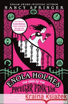 Enola Holmes: The Case of the Peculiar Pink Fan Springer, Nancy 9780142415177 Puffin Books - książka