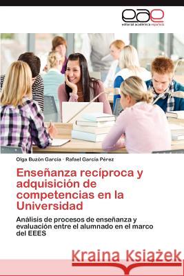 Enseñanza recíproca y adquisición de competencias en la Universidad Buzón García Olga 9783847364498 Editorial Acad Mica Espa Ola - książka