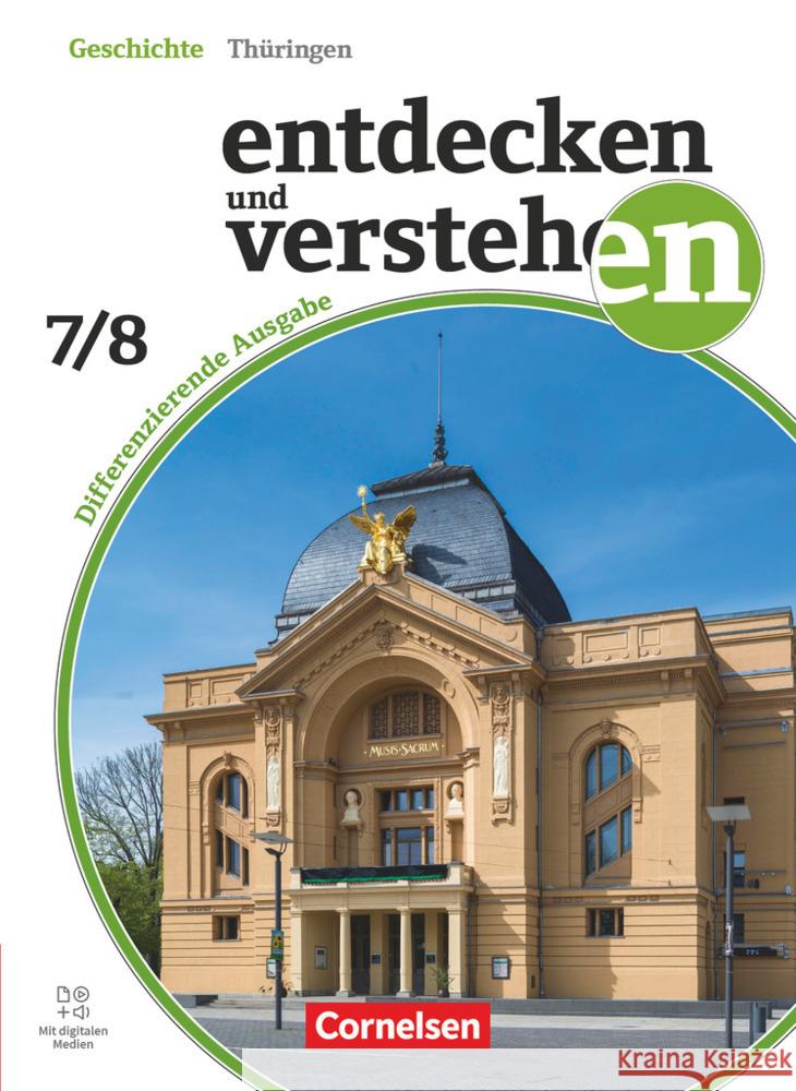 Entdecken und verstehen - Geschichtsbuch - Differenzierende Ausgabe Thüringen - Ausgabe ab 2024 - Band 2: 7./8. Schuljahr Heber, Caroline, Herrmann-Nitz, Kerstin, Pflügner, Klaus 9783060663903 Cornelsen Verlag - książka