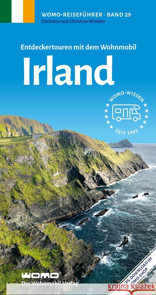 Entdeckertouren mit dem Wohnmobil Irland Winkler, Christian, Winkler, Christina 9783869032979 WOMO-Verlag - książka