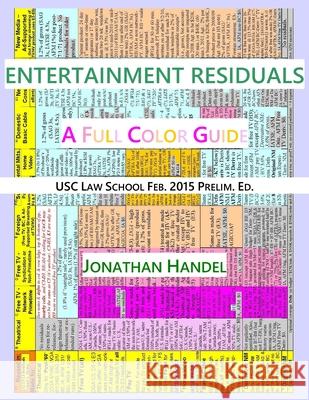 Entertainment Residuals: A Full Color Guide Jonathan Handel 9781441439352 Createspace Independent Publishing Platform - książka