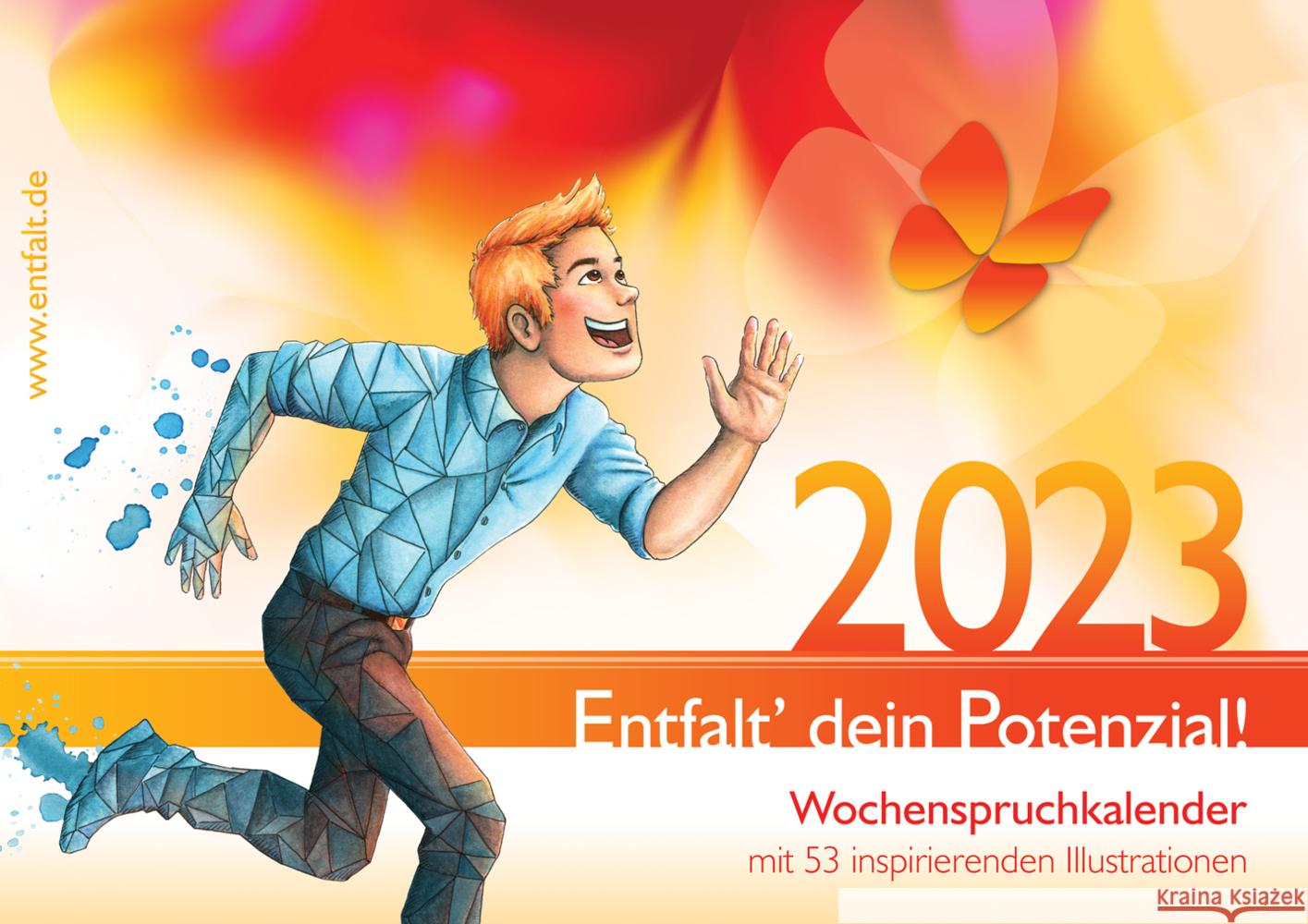 entfalt®-Kalender 2023: Entfalt' dein Potenzial!  9783941986190 entfalt media - książka