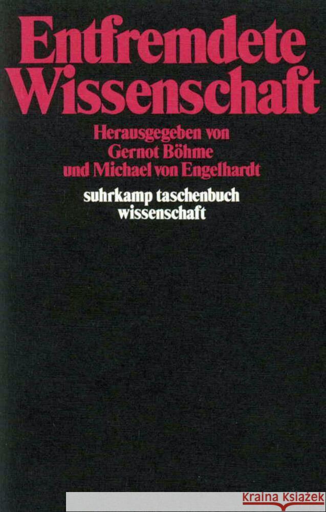 Entfremdete Wissenschaft  9783518278789 Suhrkamp Verlag - książka