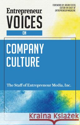 Entrepreneur Voices on Company Culture  9781599186269 Entrepreneur Press - książka