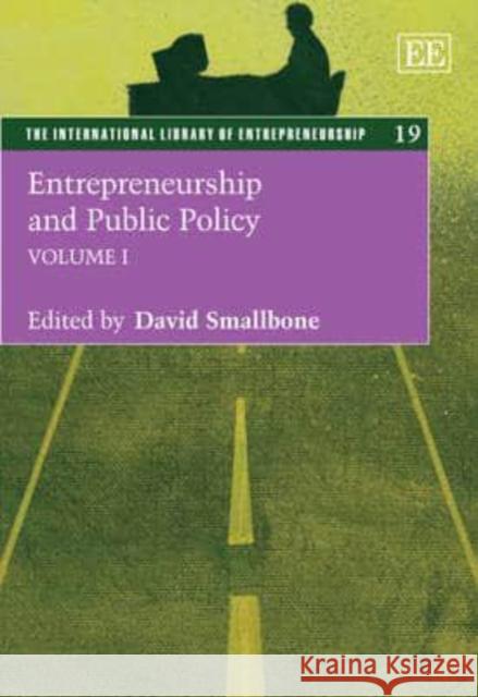 ENTREPRENEURSHIP AND PUBLIC POLICY  9781845421175  - książka