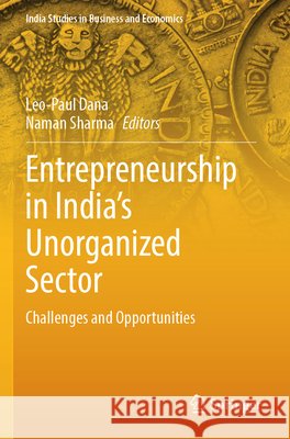 Entrepreneurship in India's Unorganized Sector  9789819643158 Springer Nature Singapore - książka