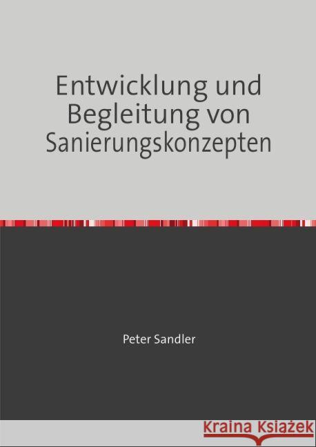 Entwicklung und Begleitung von Sanierungskonzepten Sandler, Peter 9783741897139 epubli - książka