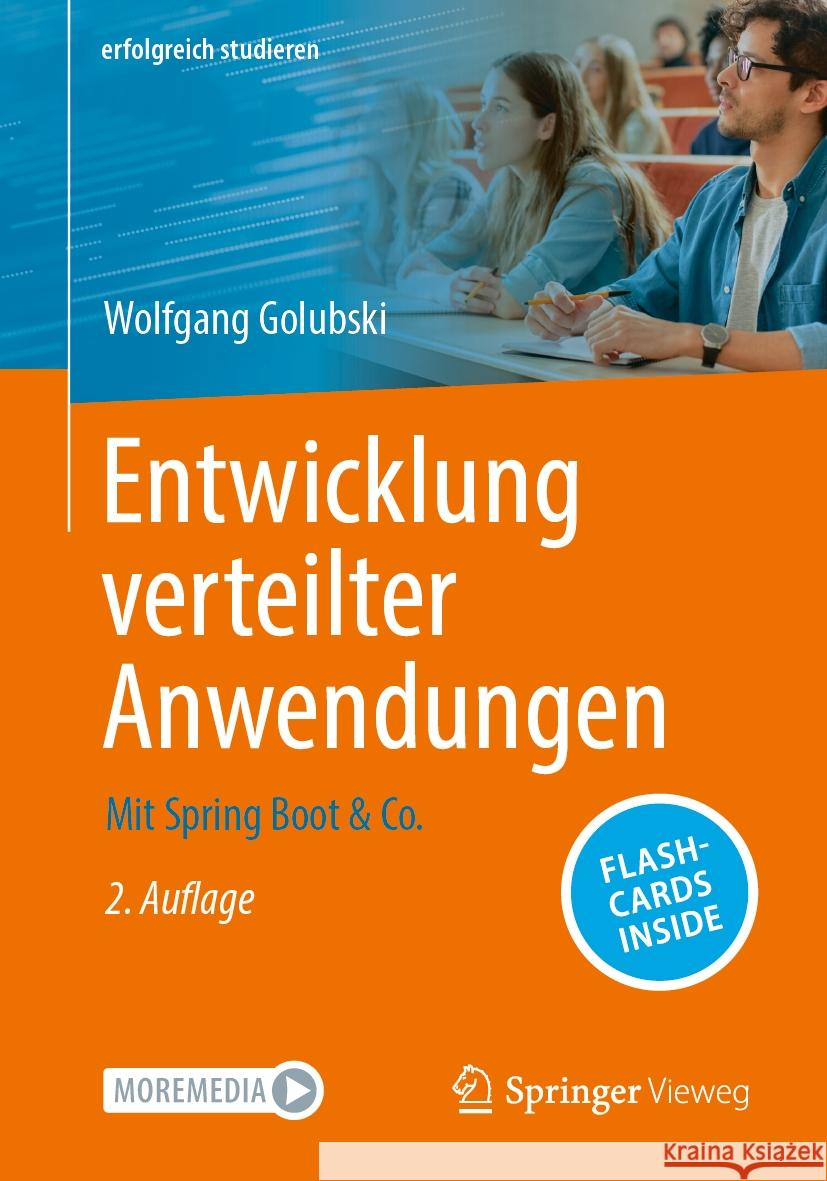 Entwicklung verteilter Anwendungen Wolfgang Golubski 9783658449933 Springer Fachmedien Wiesbaden - książka