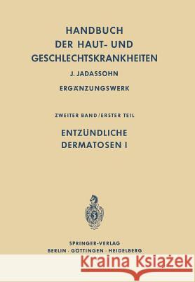Entzündliche Dermatosen I Guido Miescher Hans Storck 9783642865954 Springer - książka