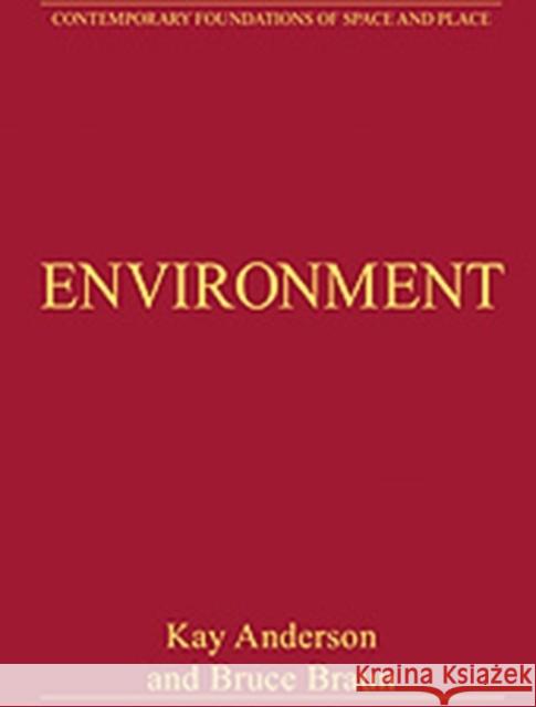 Environment : Critical Essays in Human Geography  9780754627050 ASHGATE PUBLISHING GROUP - książka