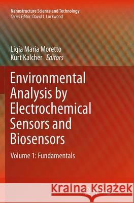 Environmental Analysis by Electrochemical Sensors and Biosensors: Fundamentals Moretto, Ligia Maria 9781493946884 Springer - książka