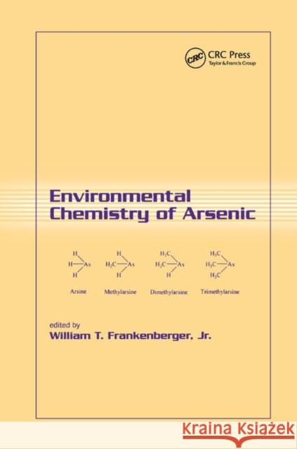 Environmental Chemistry of Arsenic Jr. Frankenberger 9780367396565 CRC Press - książka