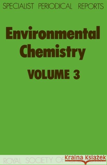 Environmental Chemistry: Volume 3 Bowen, H. J. M. 9780851867755 ROYAL SOCIETY OF CHEMISTRY - książka