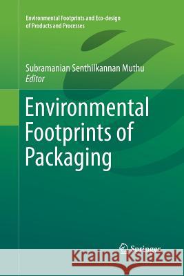 Environmental Footprints of Packaging  9789811012365 Springer - książka