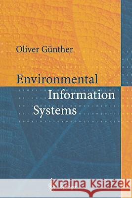 Environmental Information Systems Oliver Gunther 9783642082412 Springer - książka