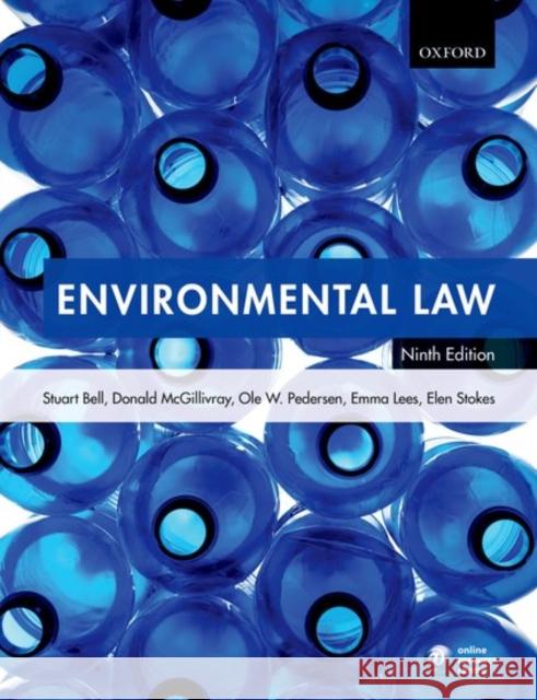 Environmental Law Stuart Bell Donald McGillivray Ole Pedersen 9780198748328 Oxford University Press - książka