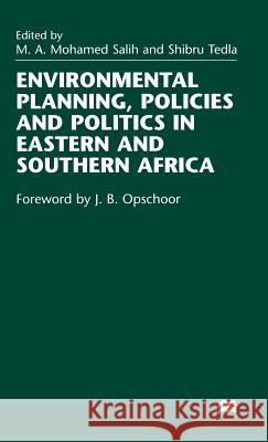 Environmental Planning, Policies and Politics in Eastern and Southern Africa  9780333772263 PALGRAVE MACMILLAN - książka