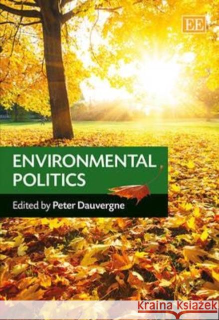 Environmental Politics Peter Dauvergne 9781781009017  - książka