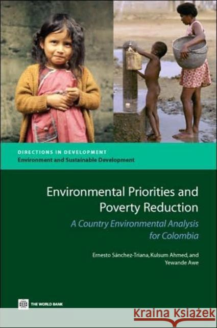 Environmental Priorities and Poverty Reduction: A Country Environmental Analysis for Colombia Sanchez-Triana, Ernesto 9780821368886 World Bank Publications - książka